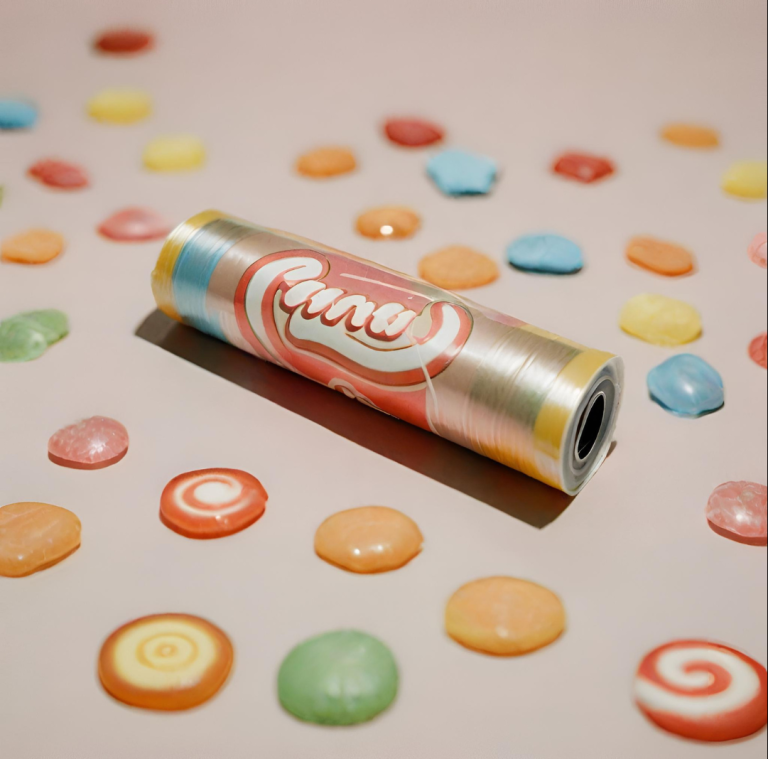 película flexible para empaque de dulces